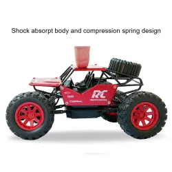 Voiture RC - camion tout-terrain - escalade / dérive - radiocommande - avec télécommande