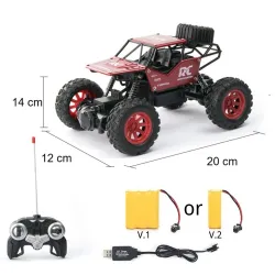 RC bil - terrengbil - klatring / drifting - radiokontroll - med fjernkontroll