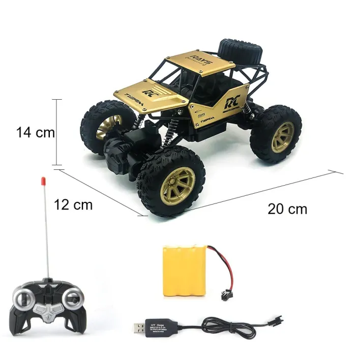 RC bil - terrengbil - klatring / drifting - radiokontroll - med fjernkontroll