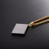 Heilige Bijbel hanger - met ketting - roestvrij staalKettingen