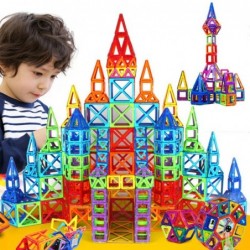 Mini magnetic designer construction building blocks - ideal gift for children -  educational - fun