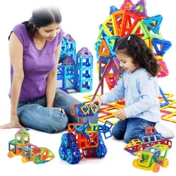 Mini Magnetbausteine - Baukasten - Kunststoff