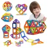 Mini magnetic building blocks - construction set - 50 pieces