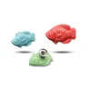 Cartoon fish shaped knobs - ceramic furniture handles