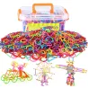Plastic building blocks - sticks - creative construction toy - 500 pieces
