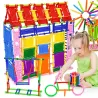 Plastic building blocks - sticks - creative construction toy - 500 pieces