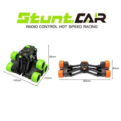 Elektryczny samochód kaskaderski RC - z pilotem / bateriąSamochód