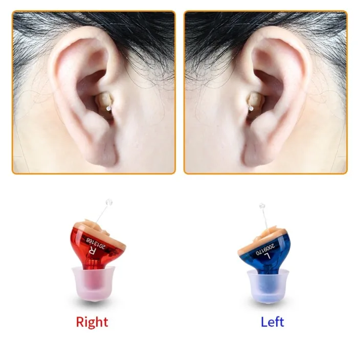Q10 - hearing aid - adjustable microphone - mini ear sound amplifier - wireless