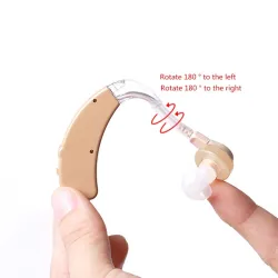 Mini-Hörgerät - Klangverstärker - wiederaufladbar - drehbar - USB