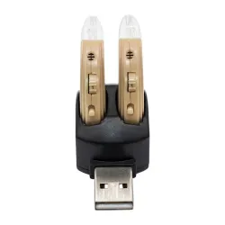 Hörgerät - Ohrgeräuschverstärker - mit doppeltem Ladeanschluss - USB