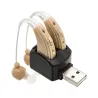 Hörgerät - Ohrgeräuschverstärker - mit doppeltem Ladeanschluss - USB