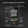 Digital multimeter   -  temperature voltage - 6000counts