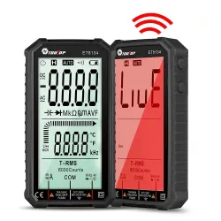MultimetrosLCD screen smart digital multimeter - automatic - manual - measure resistance 4 - 7 inches