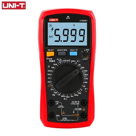 UNI-T - Digitalmultimeter - True RMS / UT890C / UT890D / AC / DC Temperaturtester - mit Hintergrundbeleuchtung