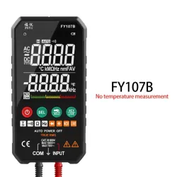 Digital multimeter - 6000 counts - RMS AC DC NCV transistor - capacitor - temperature / voltage smart meter