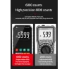Digital multimeter   -  temperature voltage - 6000counts