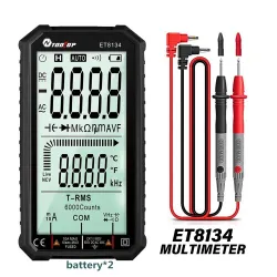 Intelligentes Digitalmultimeter - automatische / manuelle Messung - LCD - Widerstandsdiode - Temperatur- / Frequenztest