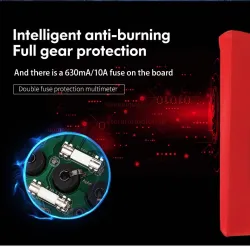 UNI-T digital multimeter - also manual -frequency - capacitance - temperature