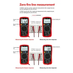 UNI-T digital multimeter - also manual -frequency - capacitance - temperature