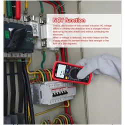 UNI-T digital multimeter - also manual -frequency - capacitance - temperature