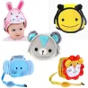 Protective soft hat - safety helmet design - with velcro / adjustable strap