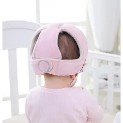 Protective soft hat - safety helmet design - with velcro / adjustable strap