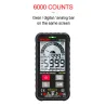 Digital multimeter - 600V - true RMS AC DC NCV - smart tester - Ohm / Hz / Voltage meterMultimeters