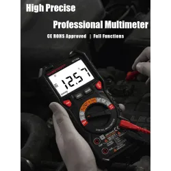 Professional high voltage multimeter - 6000 counts - 1000V - digital