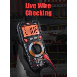 Professional high voltage multimeter - 6000 counts - 1000V - digital