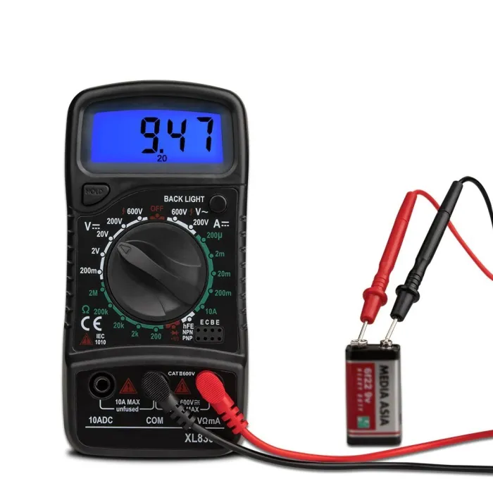 XL830L - digitale multimeter - AC / DC-tester - met LCD-displayMultimeters