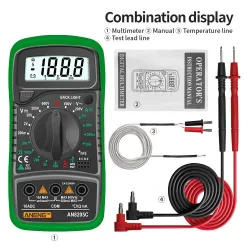 ANENG AN8205C multimeter - digital - portable - backlight
