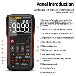 ANENG Q1 digital multimeter - professional - DIY  - capacitor