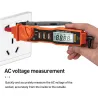 MultimetrosANENG A3002 professional digital multimeter - 4000 counts with non contact AC/DC voltage resistance