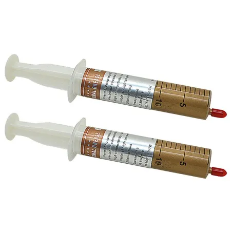 Thermal conductive silicone grease - gold paste - 2 pieces