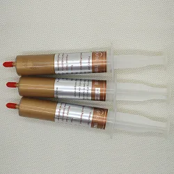 Pasta térmicaGrasa termoconductora de silicona - pasta dorada - 2 piezas