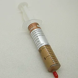 Thermal conductive silicone grease - gold paste - 2 pieces