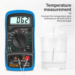 ANENG AN8205C multimeter - digital - portable - backlight