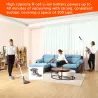 Robot aspiradorEASINE H70 vacuum cleaner - strong suction power - removable battery - light
