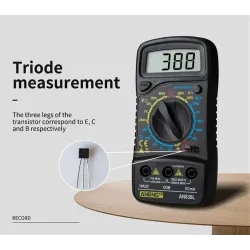 XL830L / AN830L - LCD digital multimeter - AC / DC / OHM / volt / current tester
