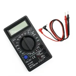DT-830B - LCD digitale multimeter - 1999 counts - AC / DC / Ohm / spanningstester - 750 - 1000VMultimeters