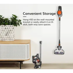 ILIFE H50 - cordless handheld vacuum cleaner - 10KPa suction power - with LED light - 1.2L