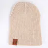 Berretto caldo lavorato a maglia - per ragazze / ragazzi