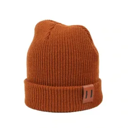 Stickad varm mössa - för tjejer / pojkar