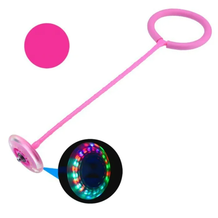 Flashy wheel on rope - kids / children - LED