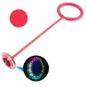 Jumping sponge rope - with flashing ball - LED - exercise toy