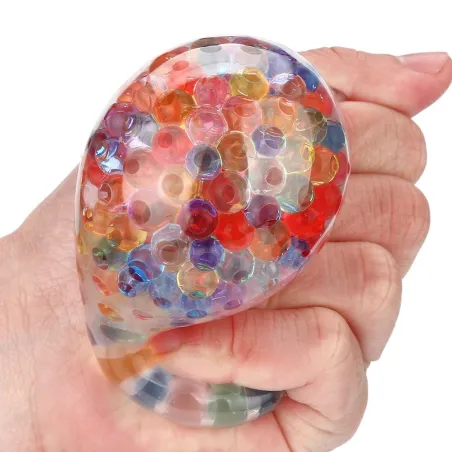 PelotasSponge rainbow ball - stress relief - squeezable toy