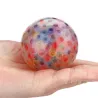 Spongy rainbow ball - squeezable toy - stress relief