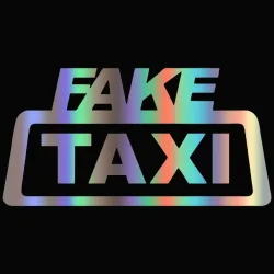 Fake Taxi - Auto-Vinyl-Aufkleber