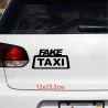 Fake Taxi - naklejka winylowa na samochódNaklejki