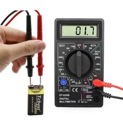 DT-830B - LCD digitale multimeter - 1999 counts - AC / DC / Ohm / spanningstester - 750 - 1000VMultimeters